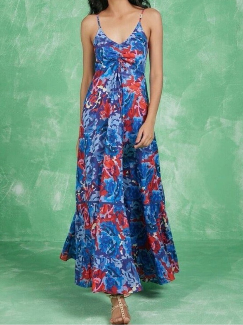 RO’S GARDEN Tuckernuck Tatiana maxi floral dress